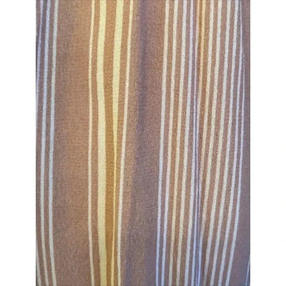 FOREVER 21 Off The Shoulder Pink Striped Sundress Belt Women's Size M Swiftie - Picture 7 of 7